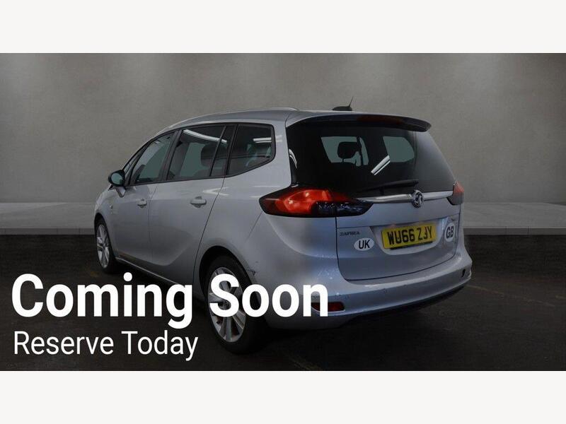 Vauxhall Zafira Tourer WU66ZJY